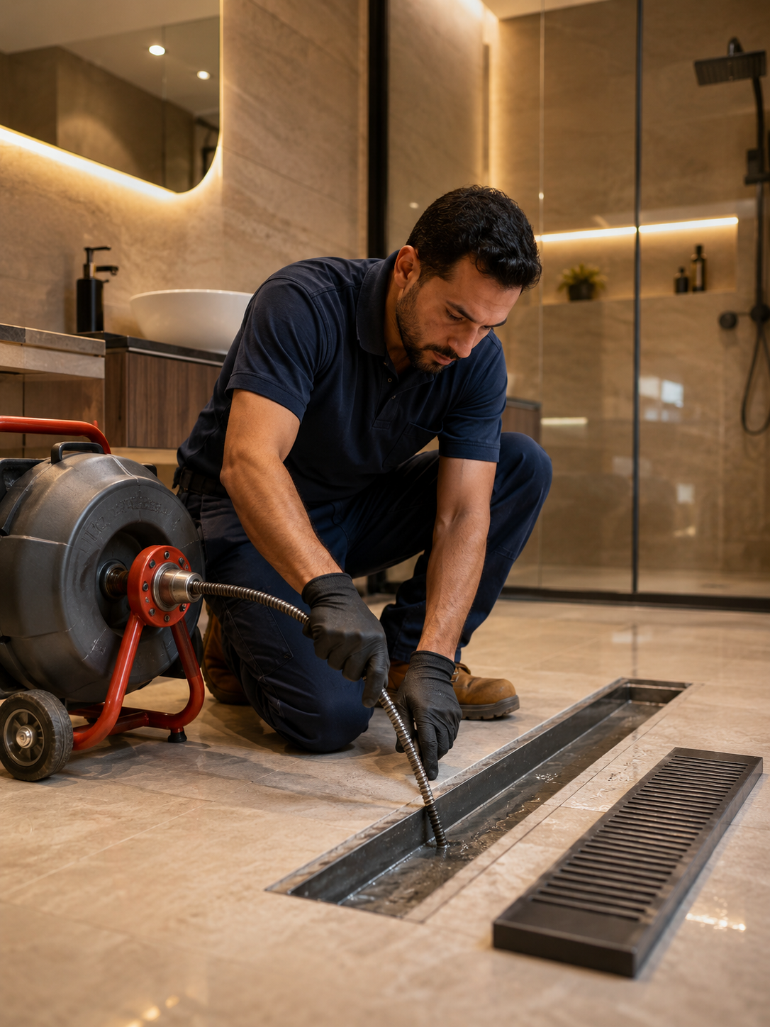 Blocked Drain Cleaning Dubai Plumber
